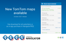 Nuevos mapas de TomTom disponibles (versión 77)