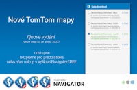 Vydány nové TomTom mapy (verze 81)