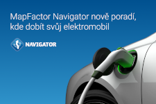 Navigator vás nyní dovede k dobíjecí stanici pro elektromobily