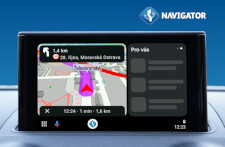 Der neue Navigator 7.3 unterstützt Coolwalk-Oberfläche (Android Auto)