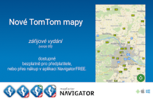 Vydány nové TomTom mapy (verze 85)