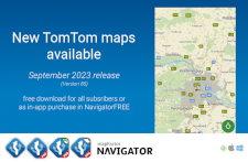 New TomTom maps available (version 85)
