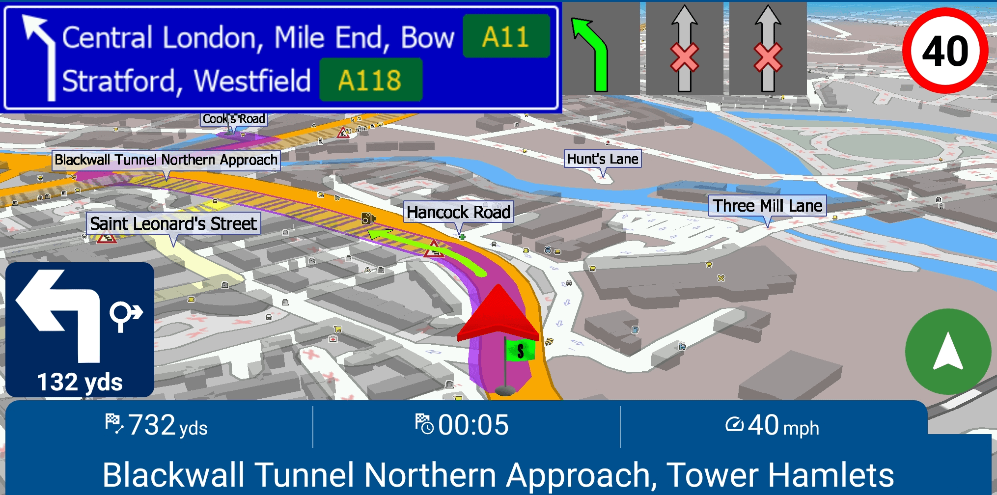 Truck navigation app MapFactor Navigator Truck Pro