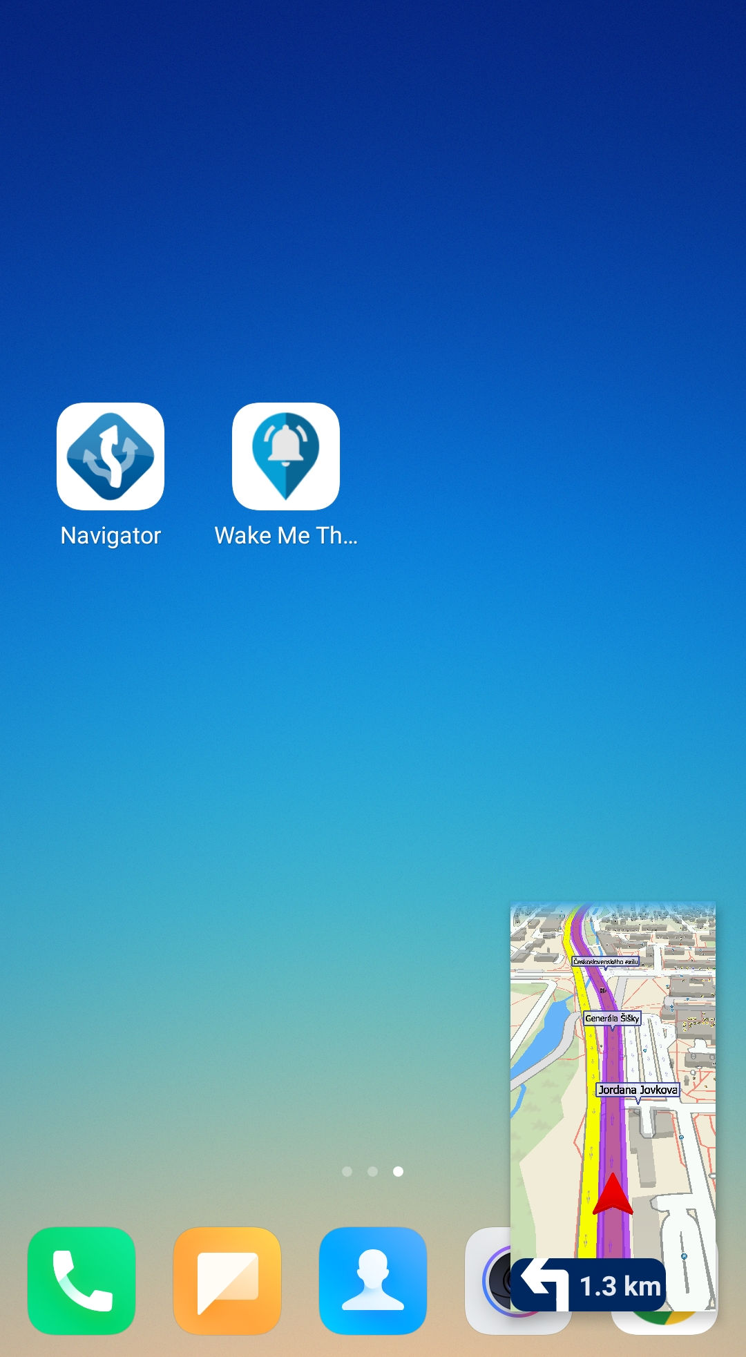 Picture-in-Picture feature in Navigator 7.3 for Android