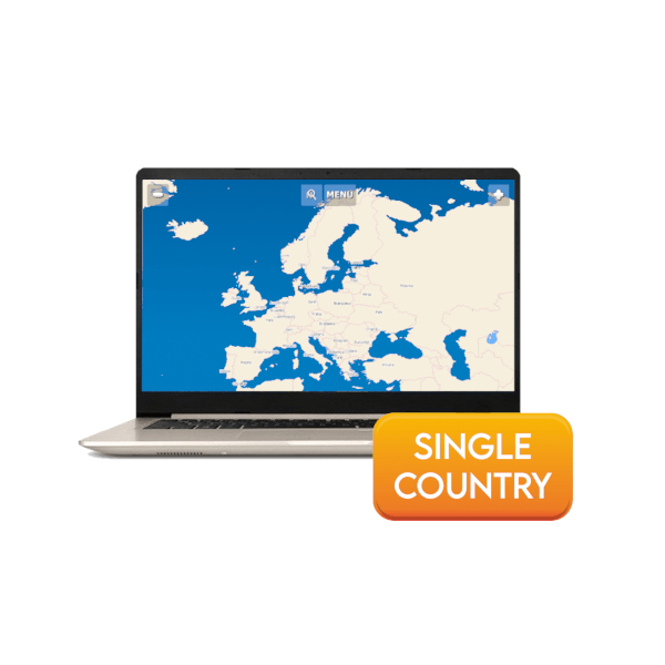 PC navigation software PC / Pocket Navigator - standard version, single country