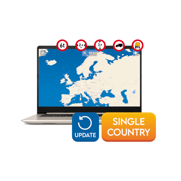 PC Navigator TRUCK single country - UPDATE