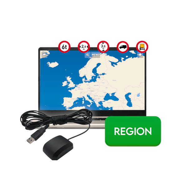 package PC Navigator Truck + GPS receiver